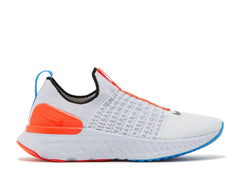 Wmns React Phantom Run Flyknit 2 Grey Bright Crimson