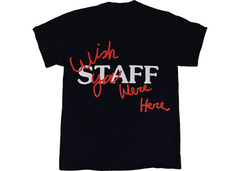 Travis Scott Tour Staff Tee Black