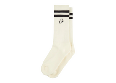 Corteiz Patch Socks - White/Black