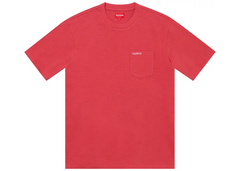 Supreme Short-Sleeve Pocket T-Shirt -  Red (FW21)