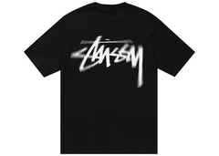 Stussy Dizzy Stock T-Shirt - Black