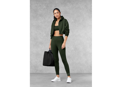 The Giving Movement 24 inch High Rise Leggings - Khaki