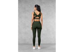 The Giving Movement 24 inch High Rise Leggings - Khaki