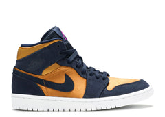Air Jordan 1 Mid SE Premium Stain Gold