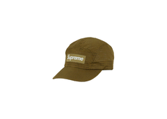 Supreme Perforated Camp Cap - Olive Brown (SS22)