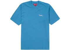 Supreme Washed Tag T-Shirt - Light Royal (SS24)