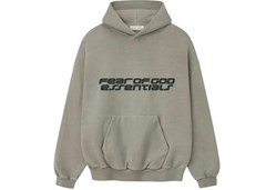 Fear of God Essentials FW25 90s Hoodie Smoke Grey