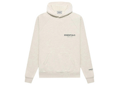 Fear Of God Essentials Hoodie - Light Heather Oatmeal (Core Collection FW21)