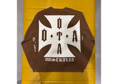 On The Arm Australia Exclusive Choppa L/S T-Shirt - Brown