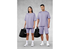 The Giving Movement Unisex Oversized T-Shirt - Digital Lavender