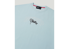 Geedup Co Core Handstyle T-Shirt - Cool Blue/Black