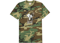 Supreme Ralph Steadman Skull T-Shirt - Woodland Camo (SS22)