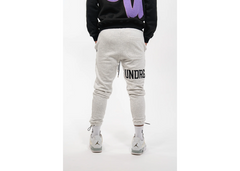 Undrground Grey 3D Embroidered Trackpants