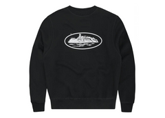 Corteiz OG Alcatraz Sweatshirt - Black (FW23)