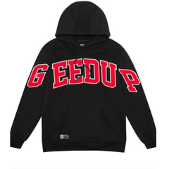 Geedup Co Team Logo Hoodie - Black/Red
