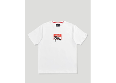 GEEDUP CO - MY NAME IS T-SHIRT WHITE/RED