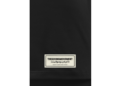 The Giving Movement Oversized Contrast Back Print T-Shirt - Pitch Black