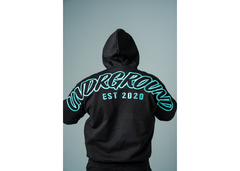 UNDRGROUND Hype Hoodie Black/Tiffany