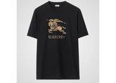 Burberry EKD Ombre Logo T-Shirt - Black