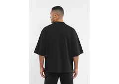 The Giving Movement Super Oversized Sand Dunes T-Shirt - Pitch Black