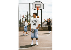 By Tydon Baggy Jorts - Washed Blue Denim