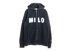 BAPE Baby Milo Zip Up Hoodie - Black
