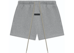 Fear of God Essentials Fleece Running Short - Dark Heather Oatmeal (FW23)