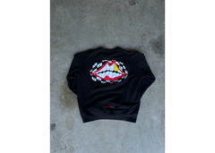 Chrome Hearts Matty Boy Floral Chomper Crewneck Black