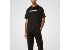 Burberry Oversize Logo T-Shirt - Black