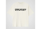 Fear of God Essentials Ponte Jersey 90s T-Shirt - Ivory (FW25)