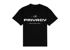 Privacy Luxury Design T-Shirt - Black