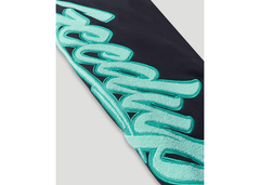 Geedup Co Script Trackpants - Navy/Teal