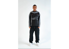 By Tydon Motorcross Long Sleeve Shirt - Black/Grey