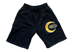 Corteiz Crescent Moon Shorts - Black/Yellow (SS23)
