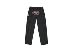 Corteiz Guerillaz Cargos - Black/Pink (SS24)