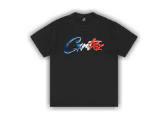 Corteiz Francais Allstarz T-Shirt - Black (SS24)