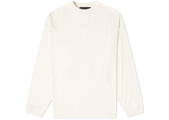 Fear of God Essentials Long Sleeve T-Shirt - Cloud Dancer (FW23)