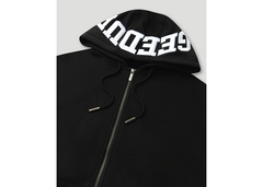Geedup Co Team Logo Hooded Jacket - Black