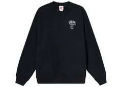 Nike x Stussy NRG ZR Fleece Crewneck - Black