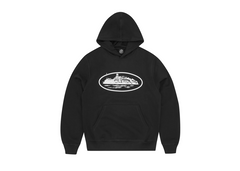 Corteiz Alcatraz Hoodie - Black/White