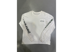 Chrome Hearts Cemetery Cross Longsleeve T-Shirt - Green/Yellow