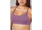 The Giving Movement Strappy Sports Bra - Mauve