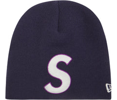 Supreme New Era S Logo Beanie (SS23) Light Navy