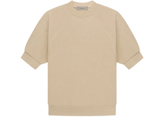 Fear of God Essentials Short Sleeve Waffle Sweatshirt - Sand (SS23)