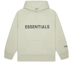 Fear of God Essentials Pullover Hoodie Applique Logo Alfalfa Sage