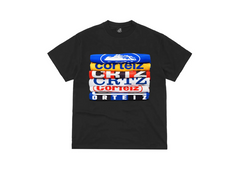 Corteiz Stack T-Shirt - Black (SS24)