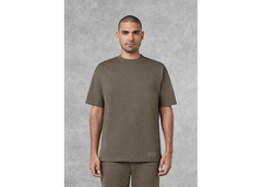 The Giving Movement Men Falcon Print T-Shirt - Truffle