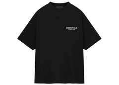 Fear Of God Essentials Jersey Crewneck T-Shirt - Black (FW24)