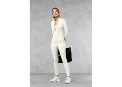 The Giving Movement Fitted Running Top - Off White