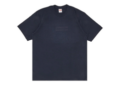 Supreme Tonal Box Logo Tee Navy
